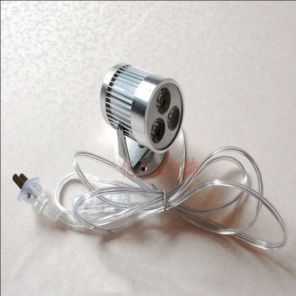 High Power LED 3W Spotlight Jewelry Counters Showcase Spotlight with Plug LED Photo Light for Trinkets
High Power LED 3W Spotlight Jewelry Counters Showcase Spotlight with Plug LED Photo Light for Trinkets