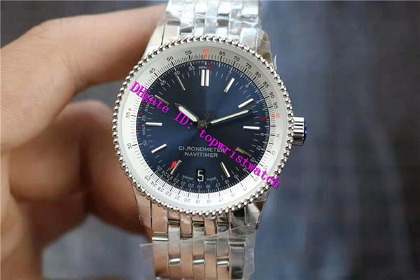 new navitimer 1 sport mens watch swiss 2824 automatic mechanical date wristwatch 28800 vph bi-directional rotating bezel sapphire stainless, Slivery;brown
new navitimer 1 sport mens watch swiss 2824 automatic mechanical date wristwatch 28800 vph bi-directional rotating bezel sapphire stainless, Slivery;brown