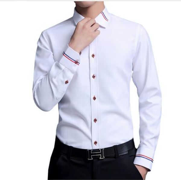loldeal 2018 white men dress shirts brand clothing fashion camisa social casual men shirt slim fit long-sleeve camisa masculina, White;black
loldeal 2018 white men dress shirts brand clothing fashion camisa social casual men shirt slim fit long-sleeve camisa masculina, White;black