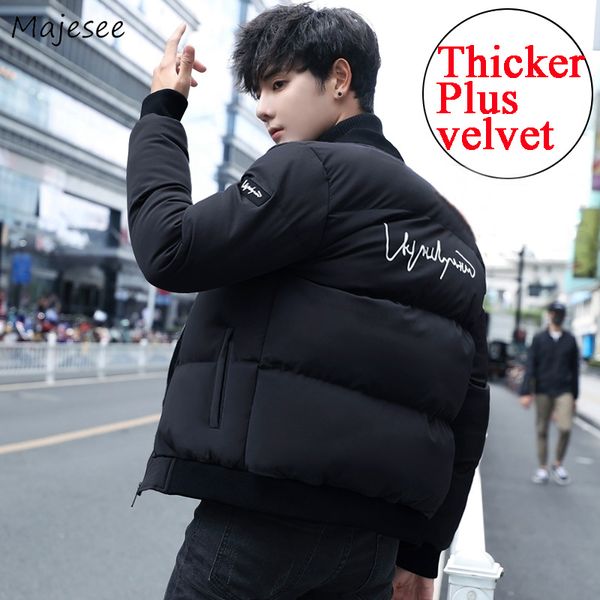 parkas men winter hombres ropa 2018 thicker plus velvet letter printed harajuku parka mens ulzzang all-match warm outerwear chic, Black
parkas men winter hombres ropa 2018 thicker plus velvet letter printed harajuku parka mens ulzzang all-match warm outerwear chic, Black