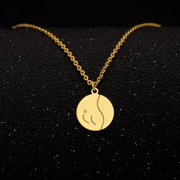 butt body gold chain necklaces pendents collier stainless steel necklace bijoux femme jewelry for women's clothing & accessories, Silver
butt body gold chain necklaces pendents collier stainless steel necklace bijoux femme jewelry for women's clothing & accessories, Silver