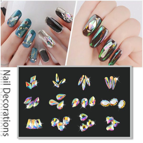1 pack mixed nail rhinestones flat shapes crystals glass ab shiny stones 3d nails art decorations manicure gems diamonds, Silver;gold
1 pack mixed nail rhinestones flat shapes crystals glass ab shiny stones 3d nails art decorations manicure gems diamonds, Silver;gold