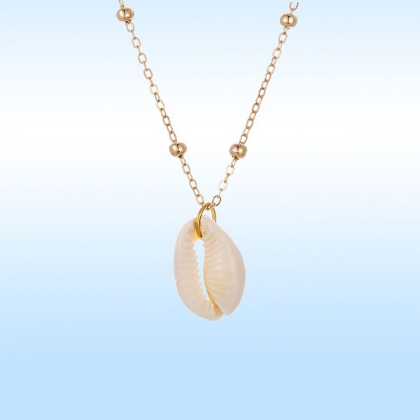 sea shell pendant necklaces network celebrity charm clavicle necklace gold chain choker adjustable size to girlfriends gifts, Silver
sea shell pendant necklaces network celebrity charm clavicle necklace gold chain choker adjustable size to girlfriends gifts, Silver