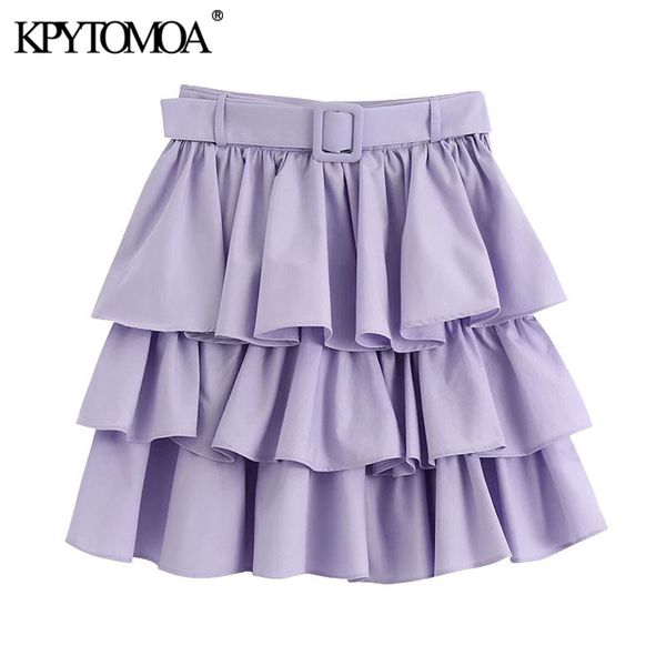 kpytomoa women 2020 chic fashion with belt ruffled mini skirt vintage high waist side zipper female skirts faldas mujer, Black
kpytomoa women 2020 chic fashion with belt ruffled mini skirt vintage high waist side zipper female skirts faldas mujer, Black