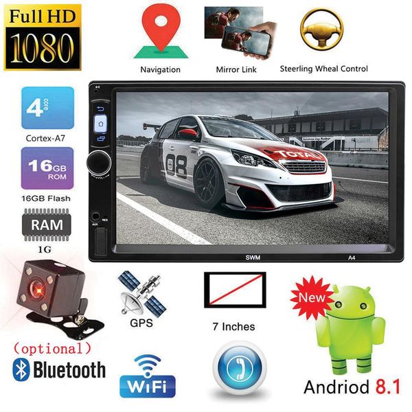 7 inch android 8.1 car mp5 player swm a4 2 din car radio touch screen gps navigation bluetooth wifi usb hd multimedia player
7 inch android 8.1 car mp5 player swm a4 2 din car radio touch screen gps navigation bluetooth wifi usb hd multimedia player