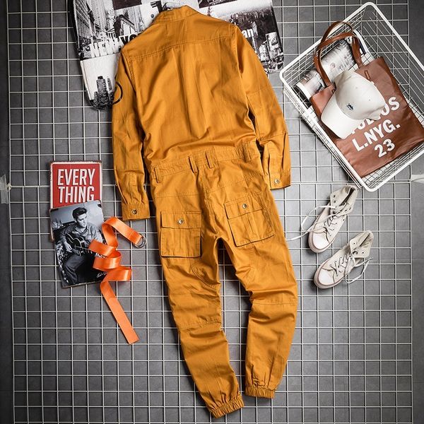 autumn hip hop mens jumpsuits long sleeve one piece vintage joggers overalls korean casual loose rompers full length pants, Black
autumn hip hop mens jumpsuits long sleeve one piece vintage joggers overalls korean casual loose rompers full length pants, Black