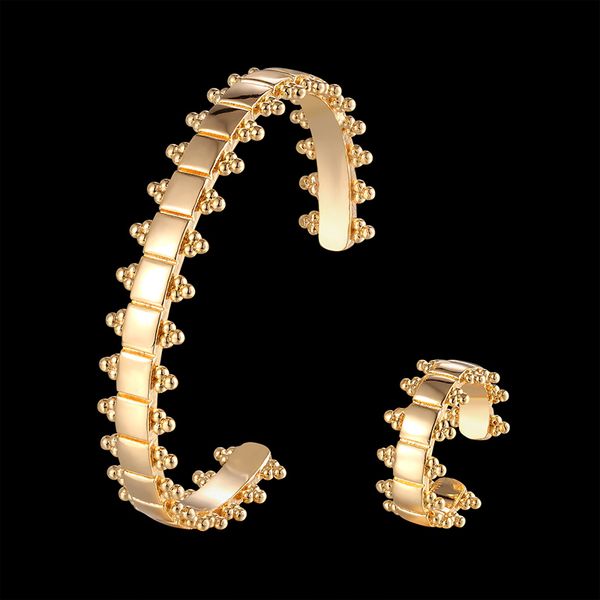lanruisha brand simple square shape smooth bangle and ring jewelry set classic opening bracelet fashion jewelry is the gift, Silver
lanruisha brand simple square shape smooth bangle and ring jewelry set classic opening bracelet fashion jewelry is the gift, Silver