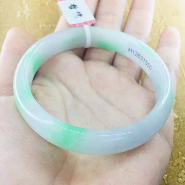 send a certificate natural jadeite bracelet small fresh apple green two-color 54-61mm female jade bracelet jewelry gift, Golden;silver
send a certificate natural jadeite bracelet small fresh apple green two-color 54-61mm female jade bracelet jewelry gift, Golden;silver