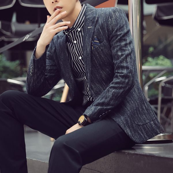 2019 autumn and winter models korean version of the trend of self-cultivation woolen small suit men's youth england casual suit, White;black
2019 autumn and winter models korean version of the trend of self-cultivation woolen small suit men's youth england casual suit, White;black