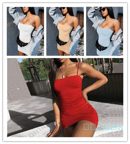girls lady sleeveless vest mini skirts women summer suspenders ruched bodycon dresses trendy nightclub dress party wear clothes ly415, White
girls lady sleeveless vest mini skirts women summer suspenders ruched bodycon dresses trendy nightclub dress party wear clothes ly415, White