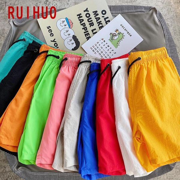 ruihuo 2020 new casual shorts men summer male fitness men shorts male solid drawstring fashion breathable joggers size m-3xl, White;black
ruihuo 2020 new casual shorts men summer male fitness men shorts male solid drawstring fashion breathable joggers size m-3xl, White;black