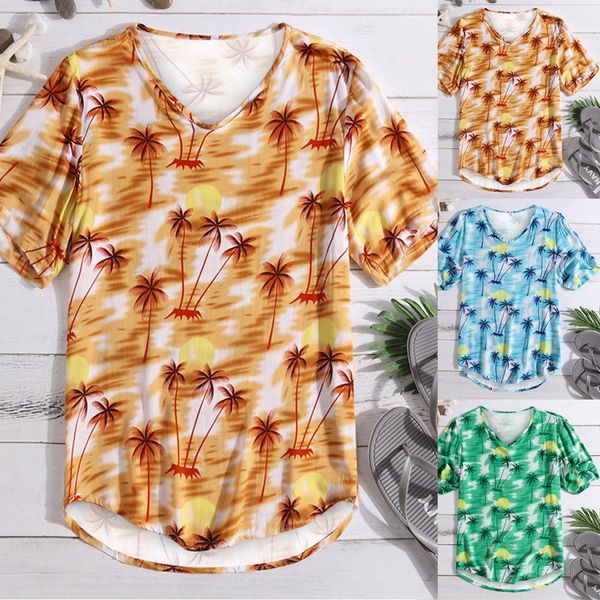 muqgew men's summer new style fashion hawaiian wind short sleeves comfort blouse holiday streetwear men clothes, White;black
muqgew men's summer new style fashion hawaiian wind short sleeves comfort blouse holiday streetwear men clothes, White;black