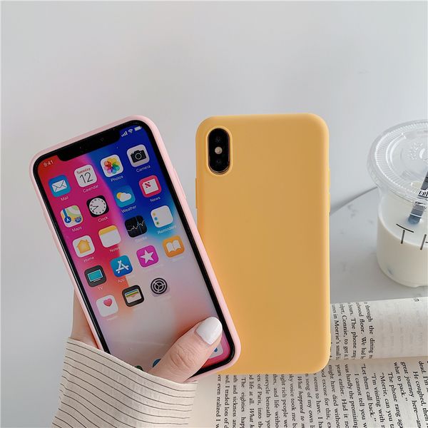 2020 fashion ultra thin stylish color candy case for iphone 11 pro x xr xs max 7 8 6 plus cute colorful matte silicone soft tpu cover coque
2020 fashion ultra thin stylish color candy case for iphone 11 pro x xr xs max 7 8 6 plus cute colorful matte silicone soft tpu cover coque