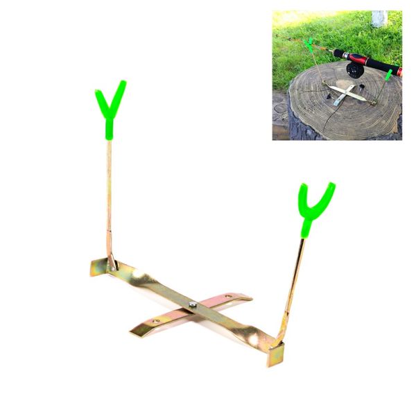 2018 winter metal ice fishing rod bracket portable foldable outdoor fish rod holder dual head adjustable support fishing tackle
2018 winter metal ice fishing rod bracket portable foldable outdoor fish rod holder dual head adjustable support fishing tackle