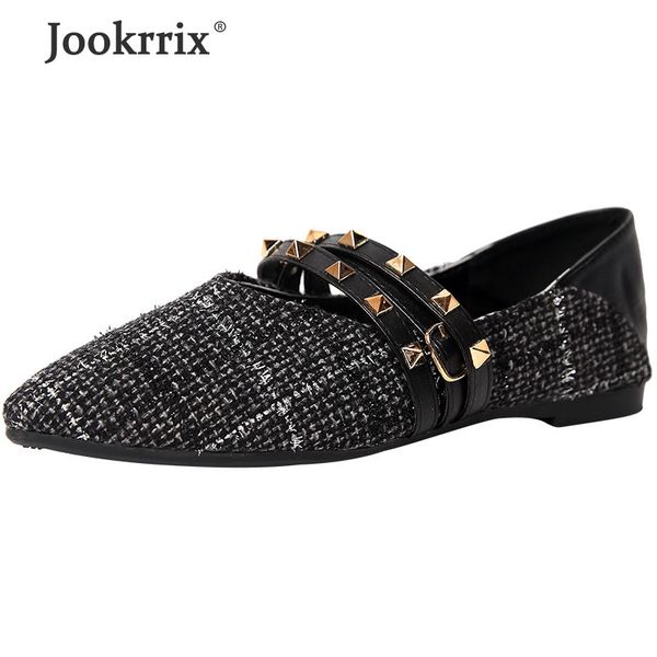 jookrrix 2020 women summer female fashion stud shoes women comfortable silp on shoes lady black flat zf852
jookrrix 2020 women summer female fashion stud shoes women comfortable silp on shoes lady black flat zf852