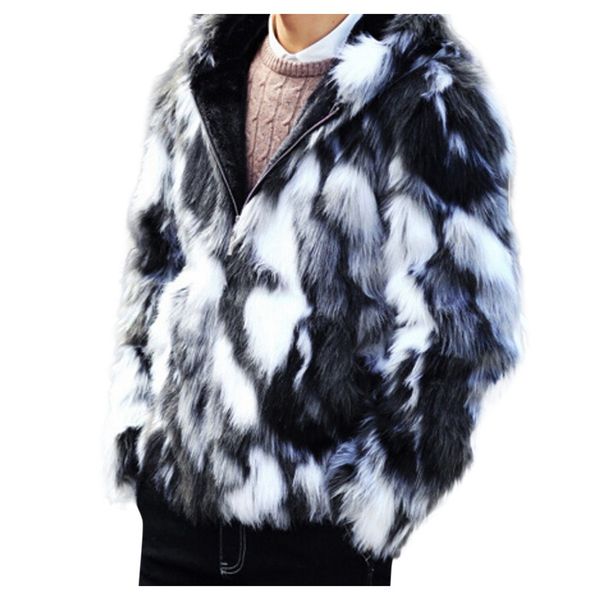fashion mens winter warm thick coat jacket gray zipper detachable part casual faux fur outwear cardigan warm overcoat, Black;brown
fashion mens winter warm thick coat jacket gray zipper detachable part casual faux fur outwear cardigan warm overcoat, Black;brown