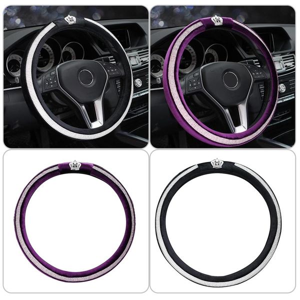 38cm car steering wheel cover with crown rhinestone soft warm comfortable steering wheel cover diamond covers
38cm car steering wheel cover with crown rhinestone soft warm comfortable steering wheel cover diamond covers