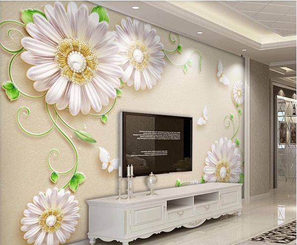 3d wallpaper custom p murals 3d relief flower jewelry tv background wall decor wall art pictures
3d wallpaper custom p murals 3d relief flower jewelry tv background wall decor wall art pictures