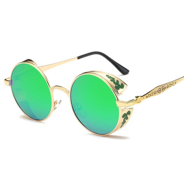 vintage steampunk sunglasses polarized for men women full frame brand designer round fashion sun glasses oculos de sol uv400, White;black
vintage steampunk sunglasses polarized for men women full frame brand designer round fashion sun glasses oculos de sol uv400, White;black