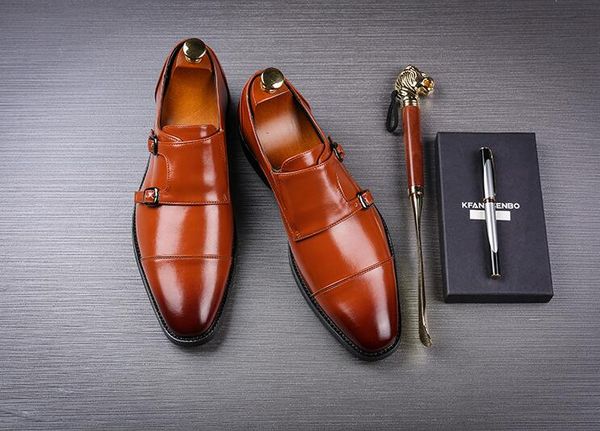 high-end men double buckle dress shoes loafers pointed toes slip-on breathable celebrities men prom party oxford shoes big size, Black
high-end men double buckle dress shoes loafers pointed toes slip-on breathable celebrities men prom party oxford shoes big size, Black