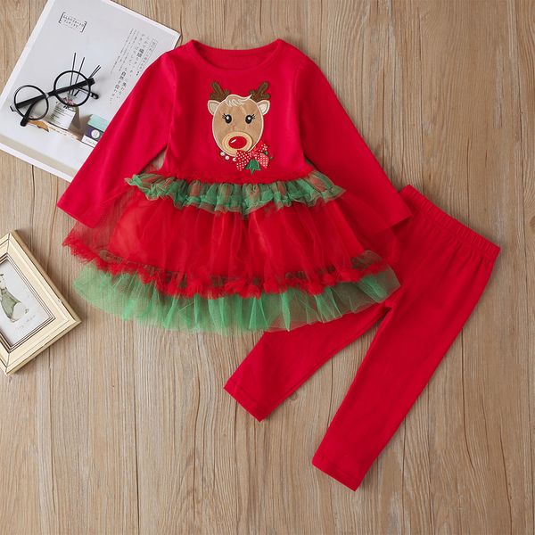 2pc baby girls clothes set toddler kids baby girls christmas cartoon tutu dress long pants outfits set roupa infantil menina, White
2pc baby girls clothes set toddler kids baby girls christmas cartoon tutu dress long pants outfits set roupa infantil menina, White
