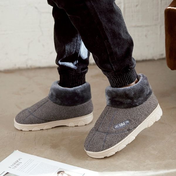 pxelena men winter fur home slippers thick plush warm cotton bedroom house soft comfort male slipper couple lover shoes big size, Blue;gray
pxelena men winter fur home slippers thick plush warm cotton bedroom house soft comfort male slipper couple lover shoes big size, Blue;gray