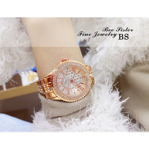 women's quartz watch alloy strap round dial full rhinestone ladies watch high-end custom chain can be a gift, Slivery;brown
women's quartz watch alloy strap round dial full rhinestone ladies watch high-end custom chain can be a gift, Slivery;brown