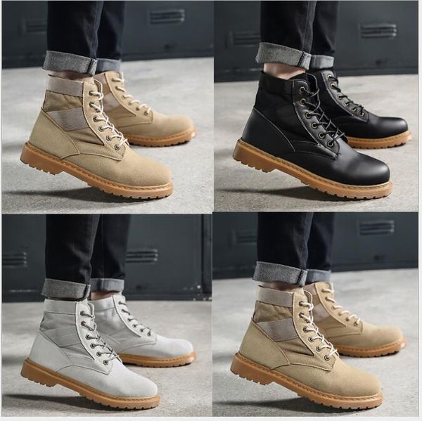 2019 new martin boots military boots england in the fashion trend men's spring high boots g605-1, Black
2019 new martin boots military boots england in the fashion trend men's spring high boots g605-1, Black