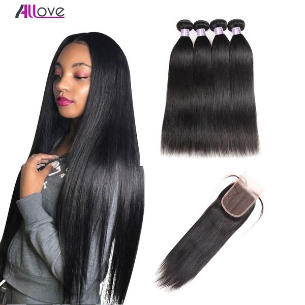 allove malaysian virgin wefts 8-28 inch yaki straight 4pcs with lace closure brazilian indian kinky curly human hair extensions bundles wate, Black
allove malaysian virgin wefts 8-28 inch yaki straight 4pcs with lace closure brazilian indian kinky curly human hair extensions bundles wate, Black
