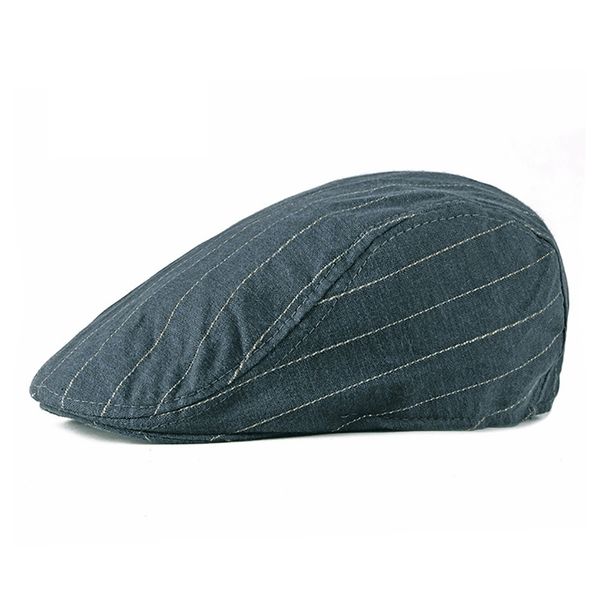 men beret sports golf cap casual style thin breathable adjustable peaked hat outdoor headwear, Black;white
men beret sports golf cap casual style thin breathable adjustable peaked hat outdoor headwear, Black;white