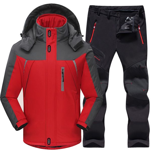outdoor ski suit men's windproof waterproof thermal snowboard snow skiing fleece jacket and pants sets men winter sports clothes
outdoor ski suit men's windproof waterproof thermal snowboard snow skiing fleece jacket and pants sets men winter sports clothes