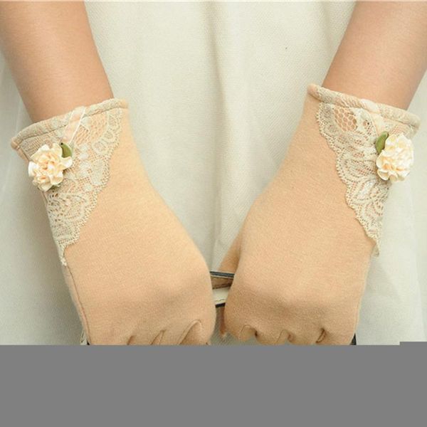 womens elegant gloves screen winter keep warm wrist gloves mittens beige handschoenen flower vintage women femme, Blue;gray
womens elegant gloves screen winter keep warm wrist gloves mittens beige handschoenen flower vintage women femme, Blue;gray
