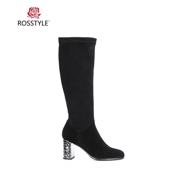 rosstyle luxury woman winter over-the-knee boot handmade genuine leather high square heel shoes solid classic warm lady boots h9, Black
rosstyle luxury woman winter over-the-knee boot handmade genuine leather high square heel shoes solid classic warm lady boots h9, Black