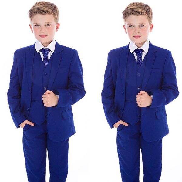 2019 royal blue boys wedding suits 3 piece notched lapel flower boys groom tuxedos kids formal wear clothing, Black
2019 royal blue boys wedding suits 3 piece notched lapel flower boys groom tuxedos kids formal wear clothing, Black
