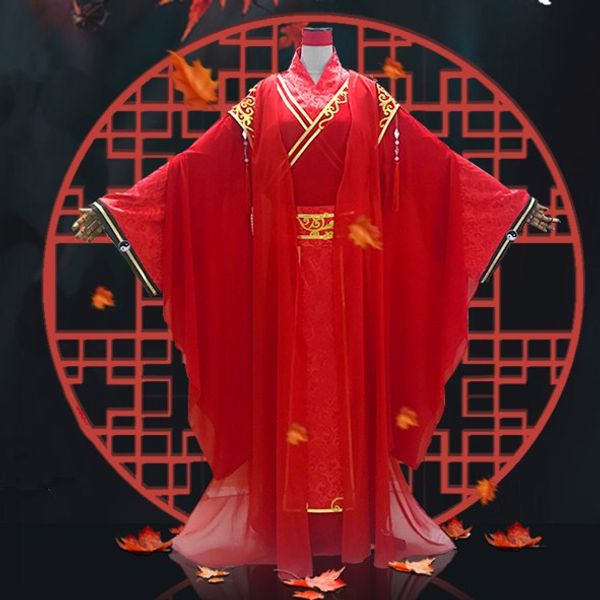 mo dao zu shi xiao xingchen cosplay costume grandmaster of demonic cultivation costumes men gorgeous wedding suits hanfu, Black
mo dao zu shi xiao xingchen cosplay costume grandmaster of demonic cultivation costumes men gorgeous wedding suits hanfu, Black