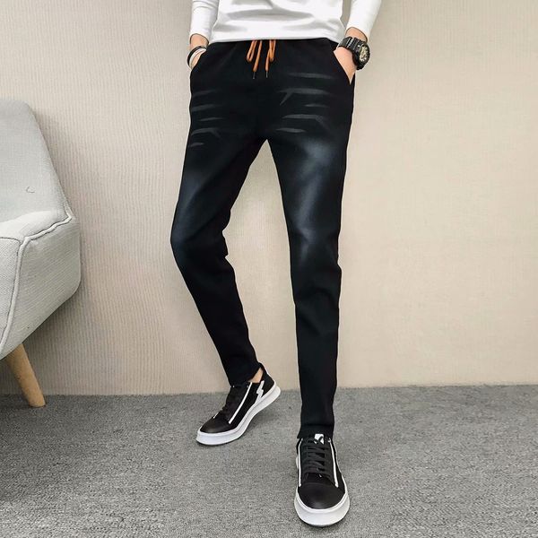 jeans men's autumn and winter selling men slim fit pencil pants casual elasticity jeans men's business trousers men's trouse, Blue
jeans men's autumn and winter selling men slim fit pencil pants casual elasticity jeans men's business trousers men's trouse, Blue