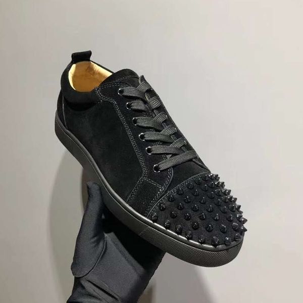 mens casual shoes rivets sneakers suede breathable zapatillas hombre deportiva couple footwear trainer sneakers, Black
mens casual shoes rivets sneakers suede breathable zapatillas hombre deportiva couple footwear trainer sneakers, Black