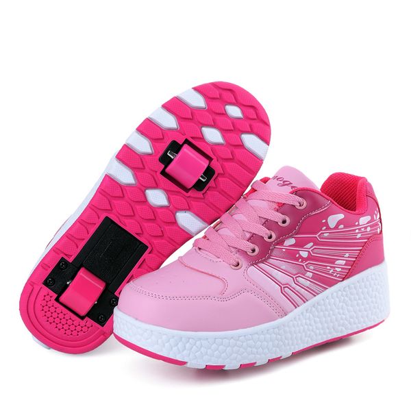 eur 32-43 new children junior roller skate shoes kids sneakers with two heelies boys girls wheels shoes casual boys shoes, Black
eur 32-43 new children junior roller skate shoes kids sneakers with two heelies boys girls wheels shoes casual boys shoes, Black