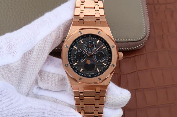 jf26574 montre de luxe 5134 automatic mechanical movement watches 41 mm plated k gold paituo word folding buckle designer watches, Slivery;brown
jf26574 montre de luxe 5134 automatic mechanical movement watches 41 mm plated k gold paituo word folding buckle designer watches, Slivery;brown