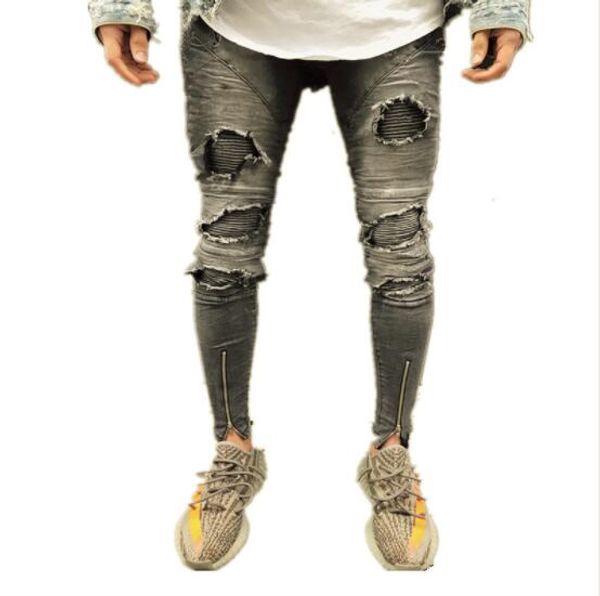 men hole plaid splice black jeans male fashion casual hip hop punk gothic style denim pant, Blue
men hole plaid splice black jeans male fashion casual hip hop punk gothic style denim pant, Blue