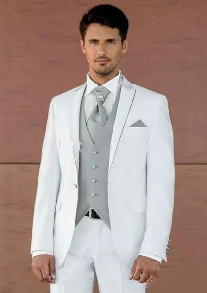 classic designe white groom tuxedos men wedding tuxedos excellent men business dinner prom blazer 3 piece suit(jacket+pants+tie+vest, Black;gray
classic designe white groom tuxedos men wedding tuxedos excellent men business dinner prom blazer 3 piece suit(jacket+pants+tie+vest, Black;gray