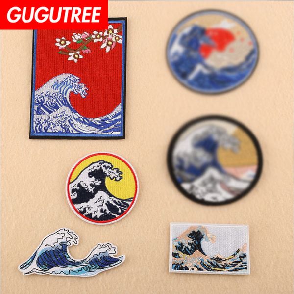 gugutree one set embroidery scenery sea wave patch animal patches badges applique patches for clothing dk-101, Black
gugutree one set embroidery scenery sea wave patch animal patches badges applique patches for clothing dk-101, Black