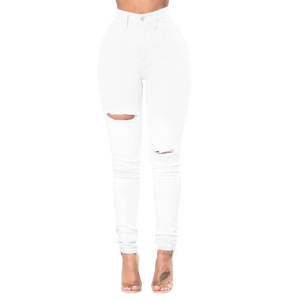 white elegant keen hole jeans pants women casual denim pencil pants female summer fashion bodycon jeans trousers, Blue
white elegant keen hole jeans pants women casual denim pencil pants female summer fashion bodycon jeans trousers, Blue
