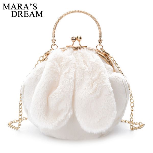 mara's dream 2019 new solid color tide metal clip buckle portable plush ear bag shoulder diagonal package
mara's dream 2019 new solid color tide metal clip buckle portable plush ear bag shoulder diagonal package