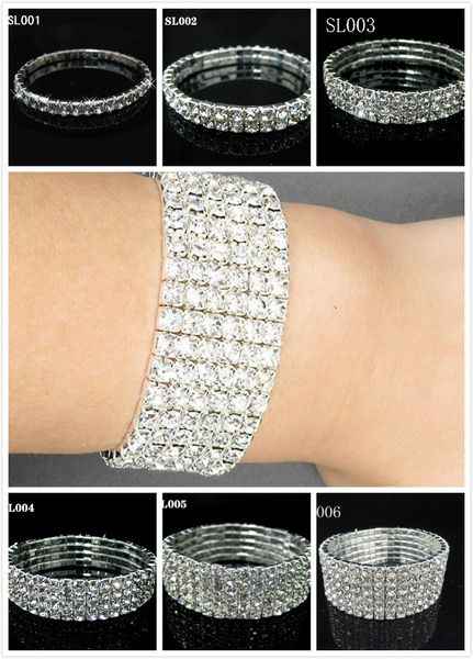 wedding dress accessories stretch rhinestone bracelets wedding extendable crystal shinny bridal bracelets 1,2,3,4,5,6 rows wrap bracelets, Golden;silver
wedding dress accessories stretch rhinestone bracelets wedding extendable crystal shinny bridal bracelets 1,2,3,4,5,6 rows wrap bracelets, Golden;silver