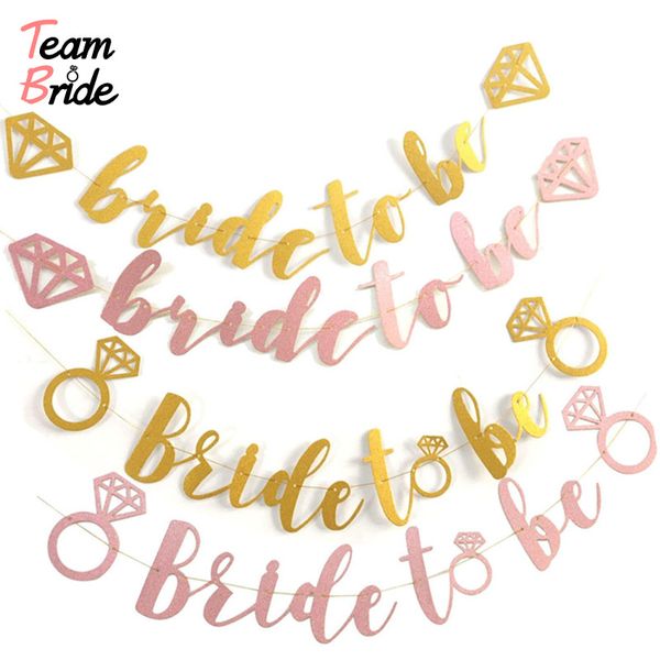3m glitter diamond ring bride to be bunting banner for wedding engagement bachelorette party bridal shower decoration
3m glitter diamond ring bride to be bunting banner for wedding engagement bachelorette party bridal shower decoration