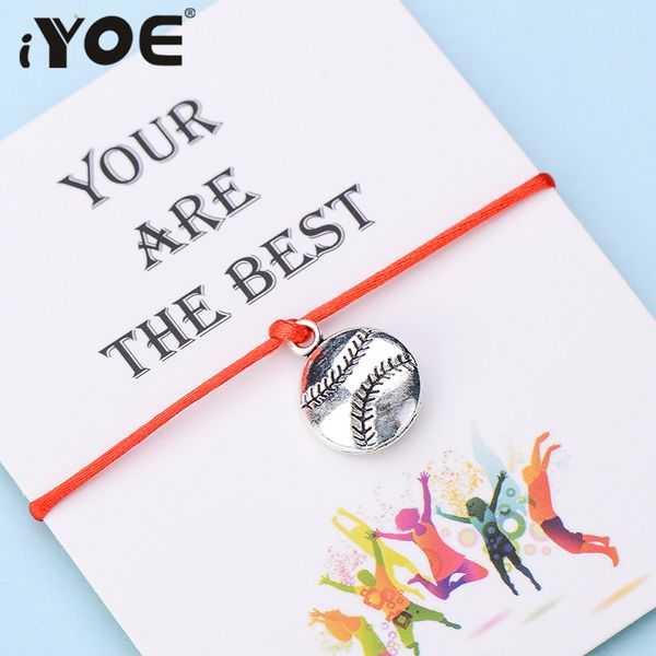 iyoe wish card you are the baseball bracelets for women men kids handmade red thread friendship bracelet paired jewelry, Golden;silver
iyoe wish card you are the baseball bracelets for women men kids handmade red thread friendship bracelet paired jewelry, Golden;silver