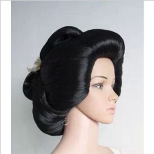 new black japanese geisha linen hair synthetic daily cosplay wig, Golden;white
new black japanese geisha linen hair synthetic daily cosplay wig, Golden;white