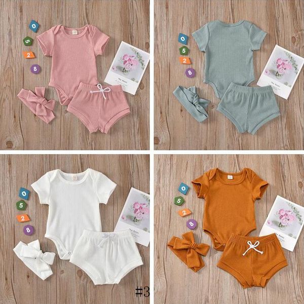 kids clothes baby solid cotton clothing sets boys girls summer short sleeve shorts headband suits children casual t shirt pants d873, White
kids clothes baby solid cotton clothing sets boys girls summer short sleeve shorts headband suits children casual t shirt pants d873, White