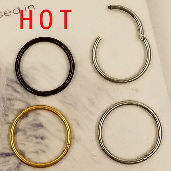 2019 titanium steel earrings european and american earrings for men round nose ring studs style with ornaments, Golden
2019 titanium steel earrings european and american earrings for men round nose ring studs style with ornaments, Golden